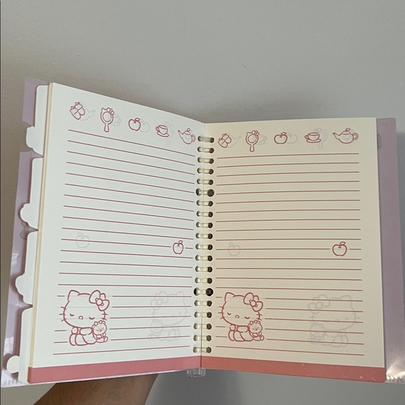 NEW Hello Kitty Pink Spiral Notebook - Picture 3 of 3
